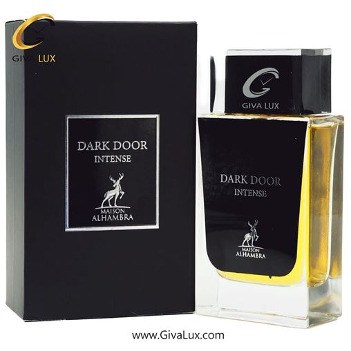 ادو پرفیوم یونیسکس الحمبرا اورجینال مدل Dark Door Intense | دارک دُر اینتنس رایحه مشابه دیور هوم اینتنس حجم 100 میل